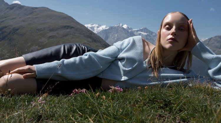 Jeske Van der Pal Gets Chic Outdoors in Marie Claire Hong Kong