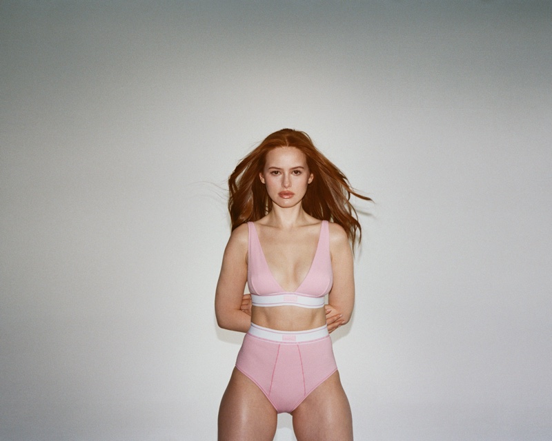 Madelaine Petsch SKIMS Cotton 2023 Ad Campaign