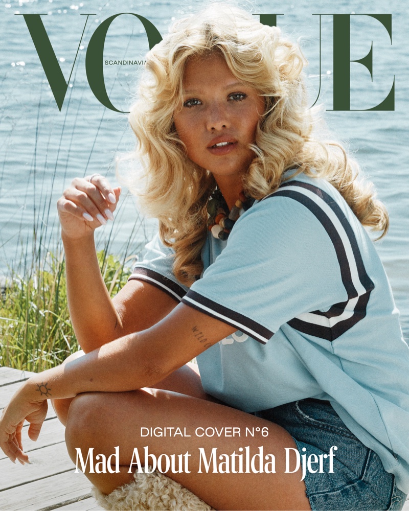 Matilda Djerf Vogue Scandinavia Digital Cover