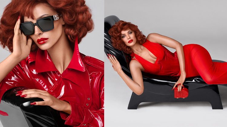 Maya Jama is Red Hot in Dolce & Gabbana Fall 2023 Ads