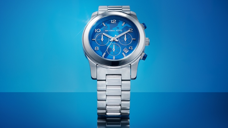 A look at the special edition Michael Kors watch from the WHS line.