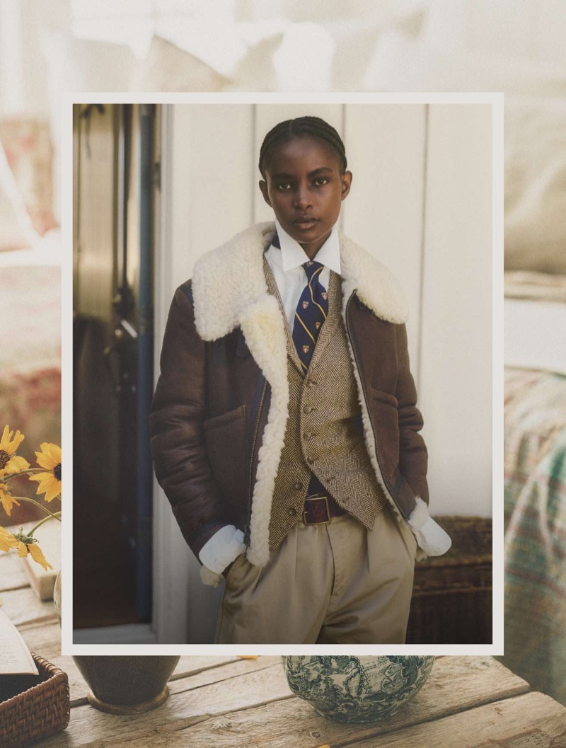 Vintage vibes shine through in Polo Ralph Lauren's fall collection images.