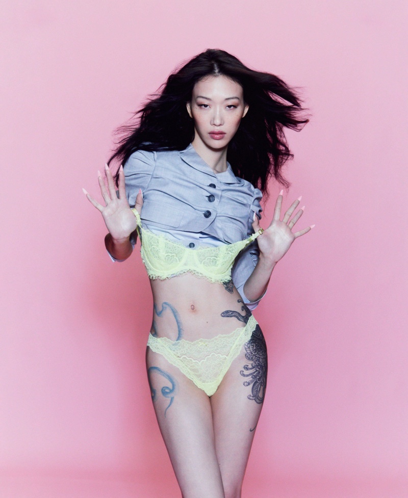 Sora Choi Victorias Secret Tour 2023 Ad Campaign