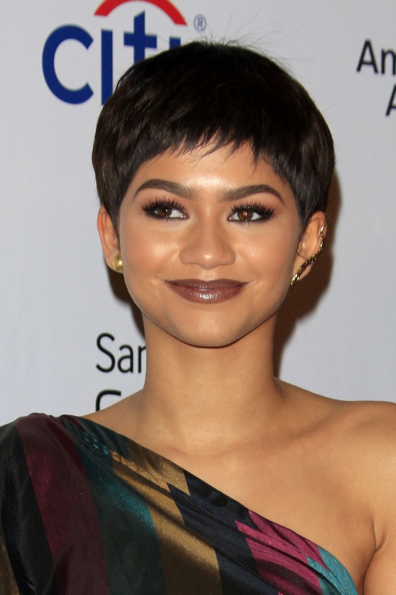 Zendaya Short Black Hair