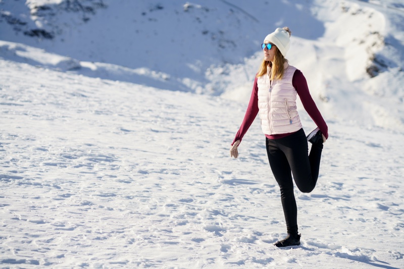 Accessorizing Winter Athleisure