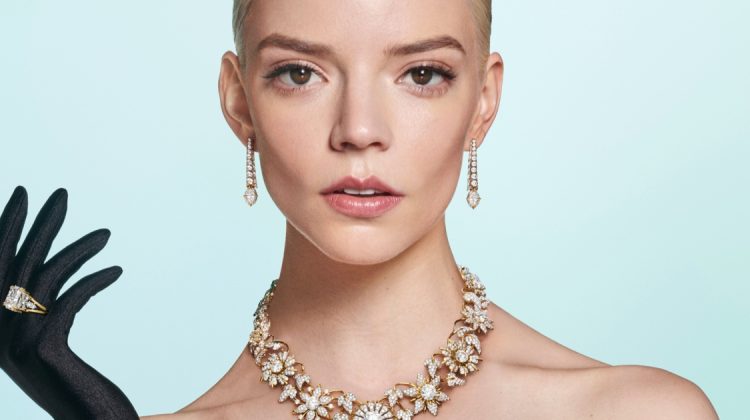 Anya Taylor-Joy Shines Bright in Tiffany & Co. Schlumberger Ad