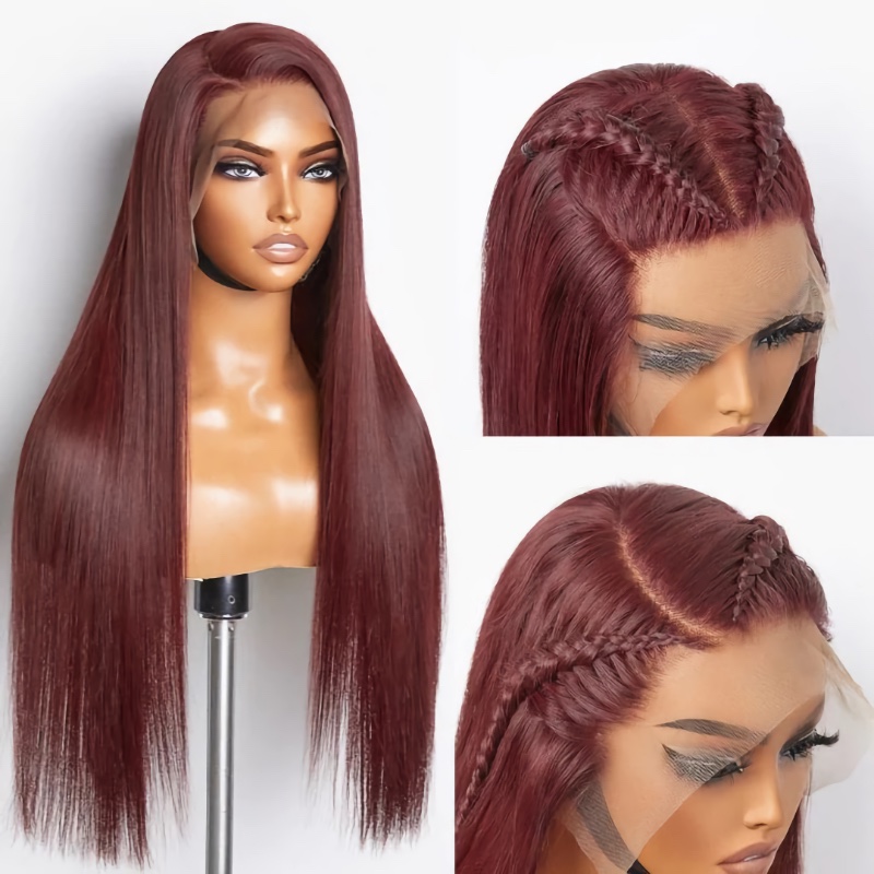 Dark Red Wig