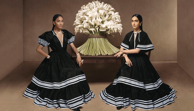 Artist Frida Kahlo inspires the Dior cruise 2024 collection.