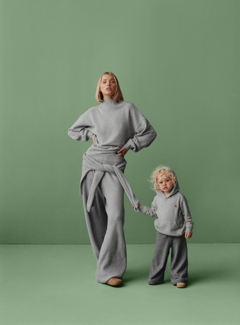 Elsa Hosk Daughter Gap Holiday 2023 Ad Campaign