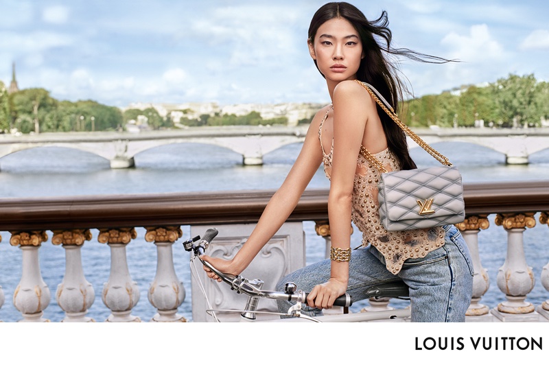 HoYeon Jung Louis Vuitton Bags Fall 2023 Ad Campaign