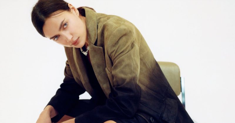 Irina Shayk Zara Leather 2023 Feature