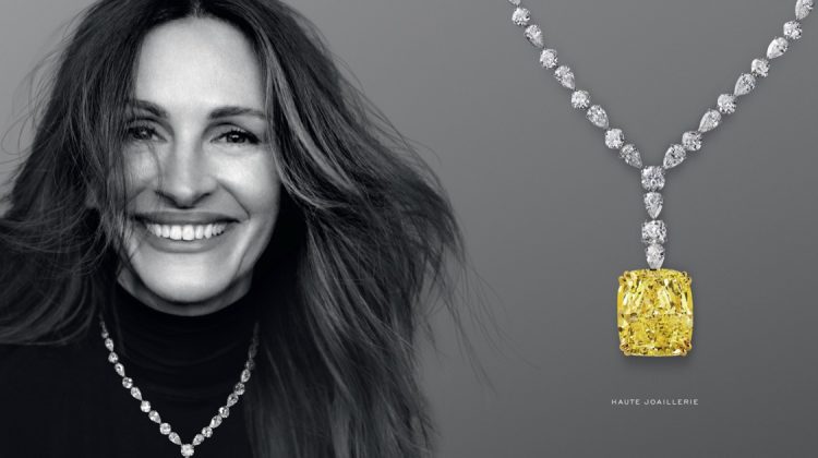 Julia Roberts is All Smiles in Chopard Jewelry Ad