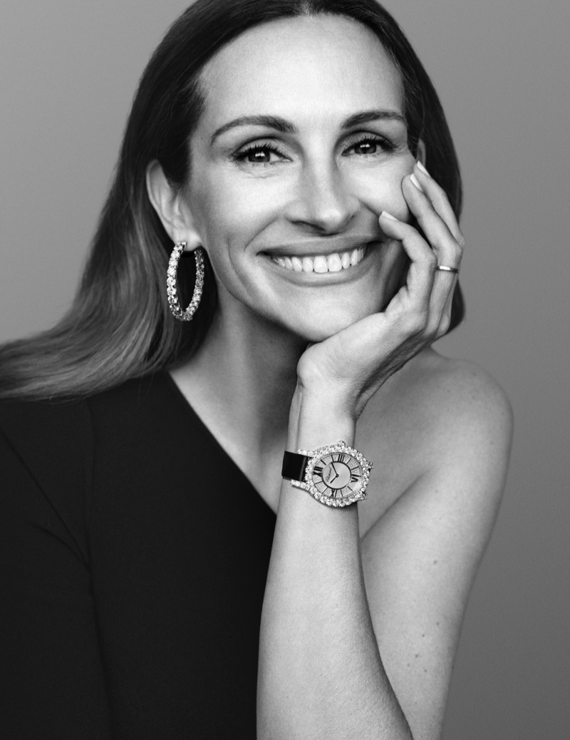 Julia Roberts Chopard Watch 2023 Ad Campaign