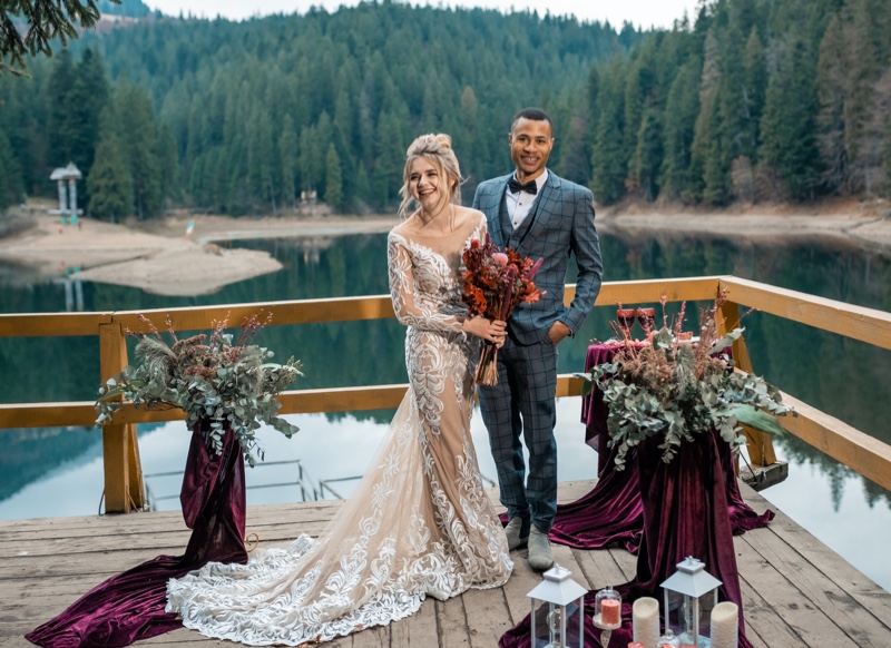 Lake Wedding Ideas Couple