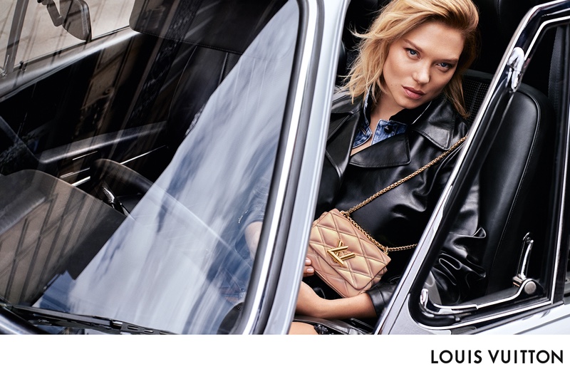 HoYeon, Léa Seydoux Charm with Louis Vuitton Fall 2023 Bags