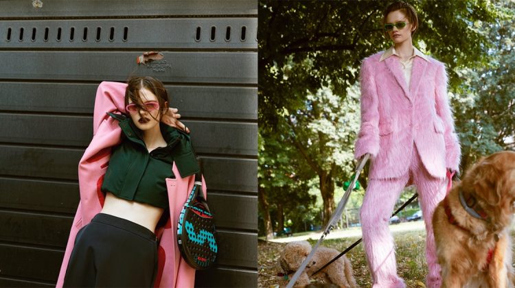 Lila Pankóva Rocks Statement Style in Spaghetti Magazine