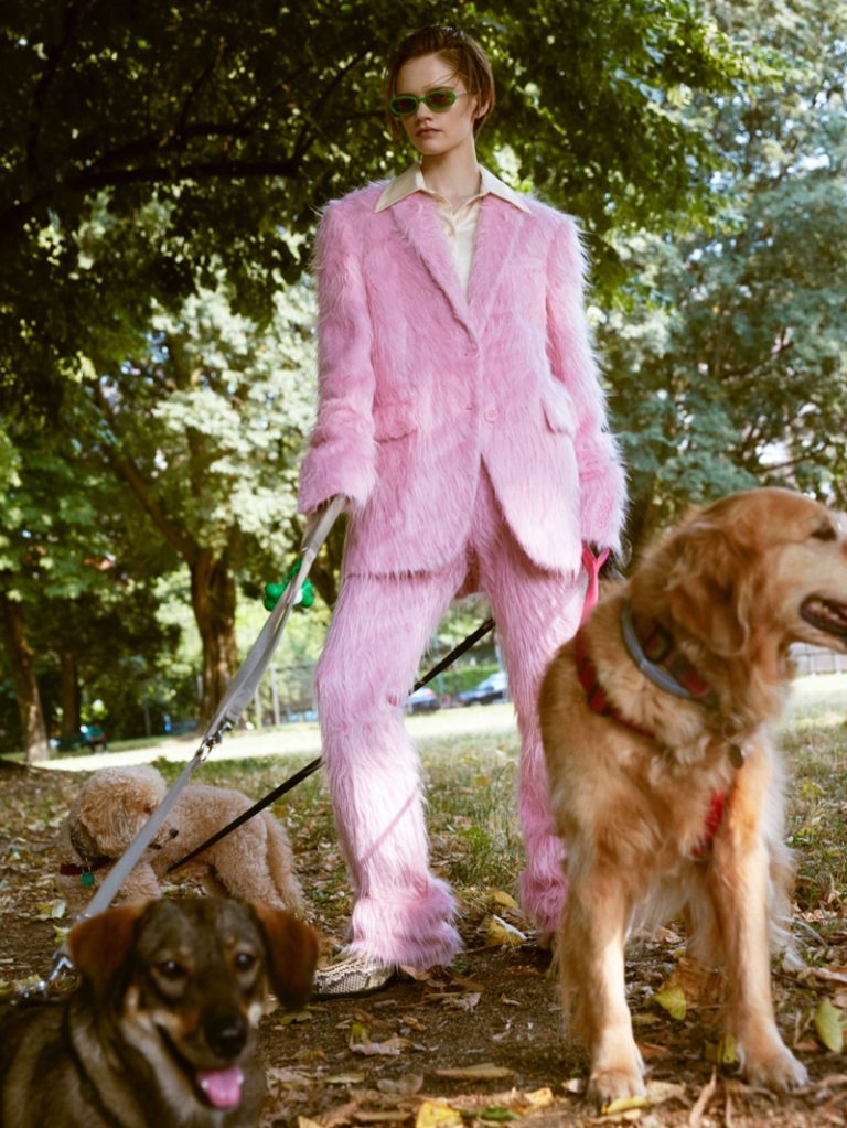 Lila Pankóva Rocks Statement Style in Spaghetti Magazine