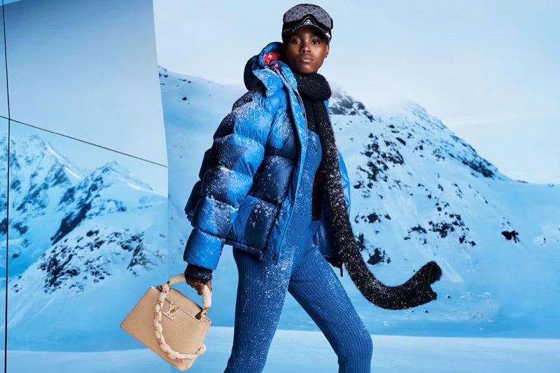 Iconic bags like the Capucines hit the slopes for LV Ski.