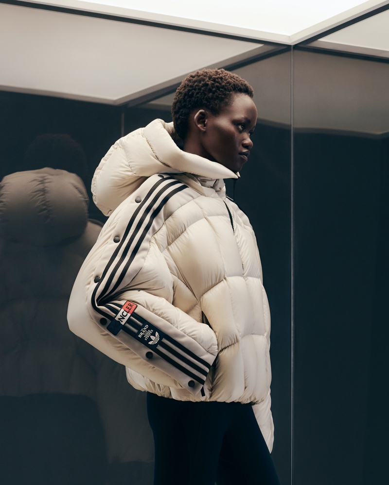 This collection showcases how Moncler's mountain roots beautifully collide with adidas Originals' urban flair.