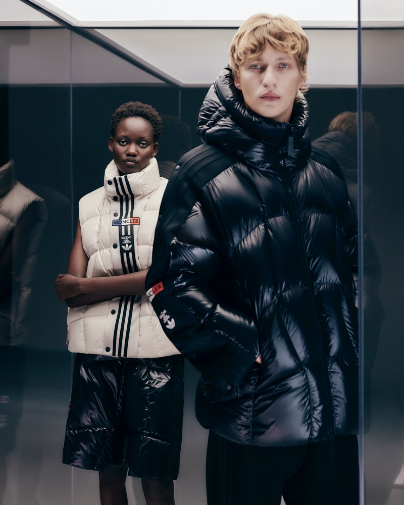 The Moncler x adidas Originals line brings style to functional outerwear.
