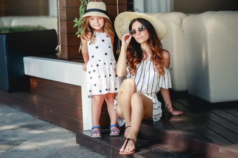 Mother Daughter Fashionable Looks