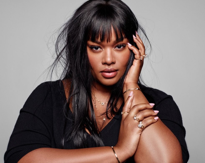 Model Precious Lee fronts Pandora Diamonds for All campaign.