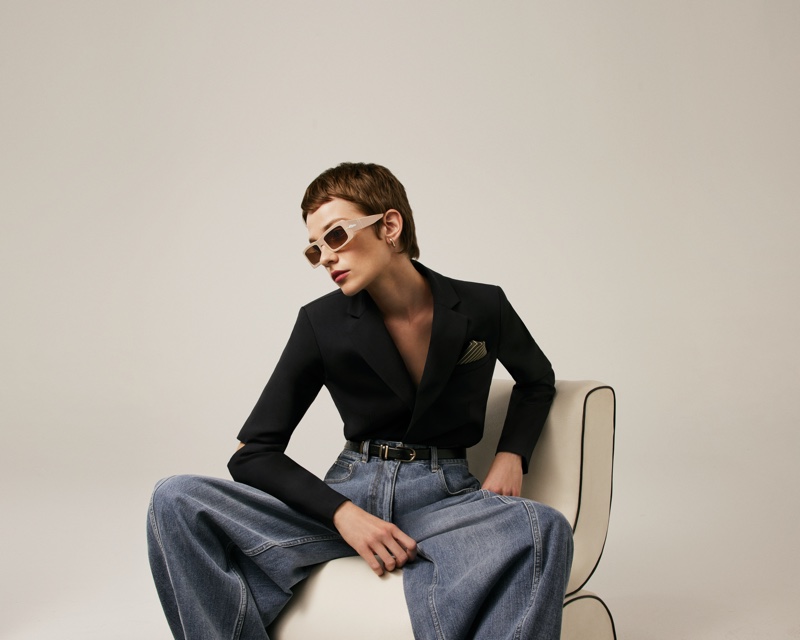 Meet the Francis sunglasses from Persol's fall-winter 2023 collection.
