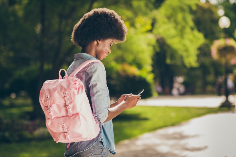 Polyester Material Types Backpacks