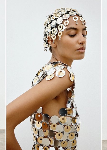 Rabanne H M Lookbook See the Dazzling Designs