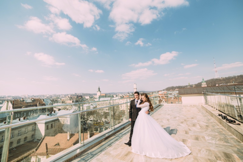 Rooftop Wedding