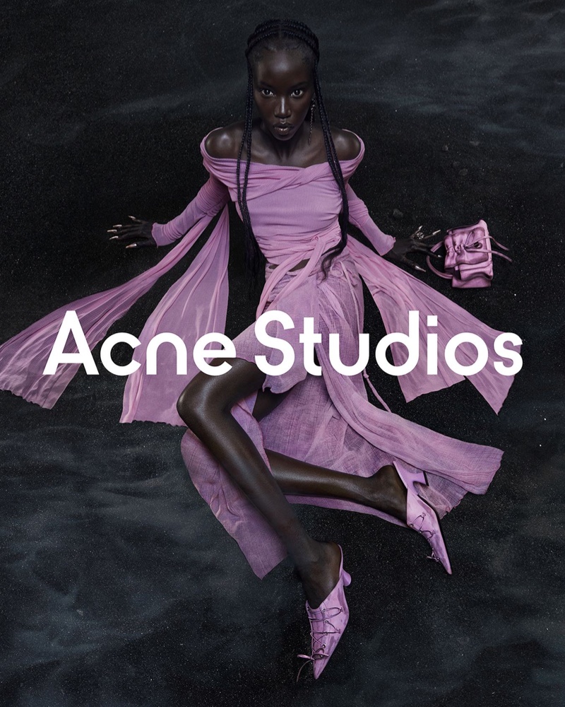 Anok Yai Acne Studios Fall 2023 Campaign