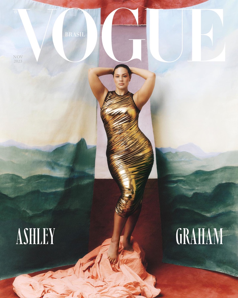 Ashley Graham Vogue Brazil November 2023 Cover