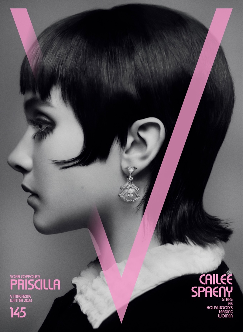 Cailee Spaeny graces V Magazine V145 cover.