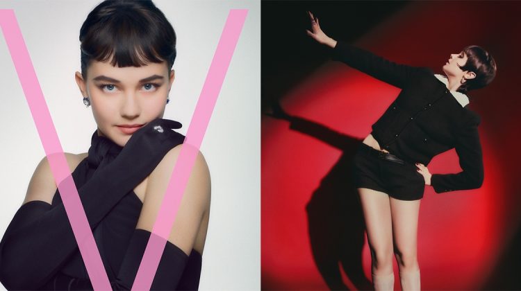 Priscilla’s Cailee Spaeny Channels 3 Icons for V Magazine