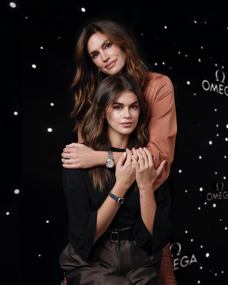 Cindy Crawford Kaia Gerber Planet OMEGA 2023