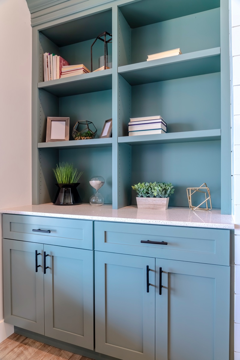 Display Cabinet Blue