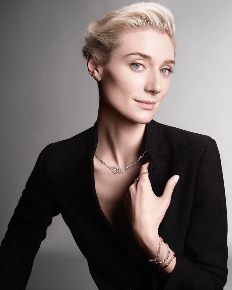 Elizabeth Debicki La Rose Dior 2023 Jacket