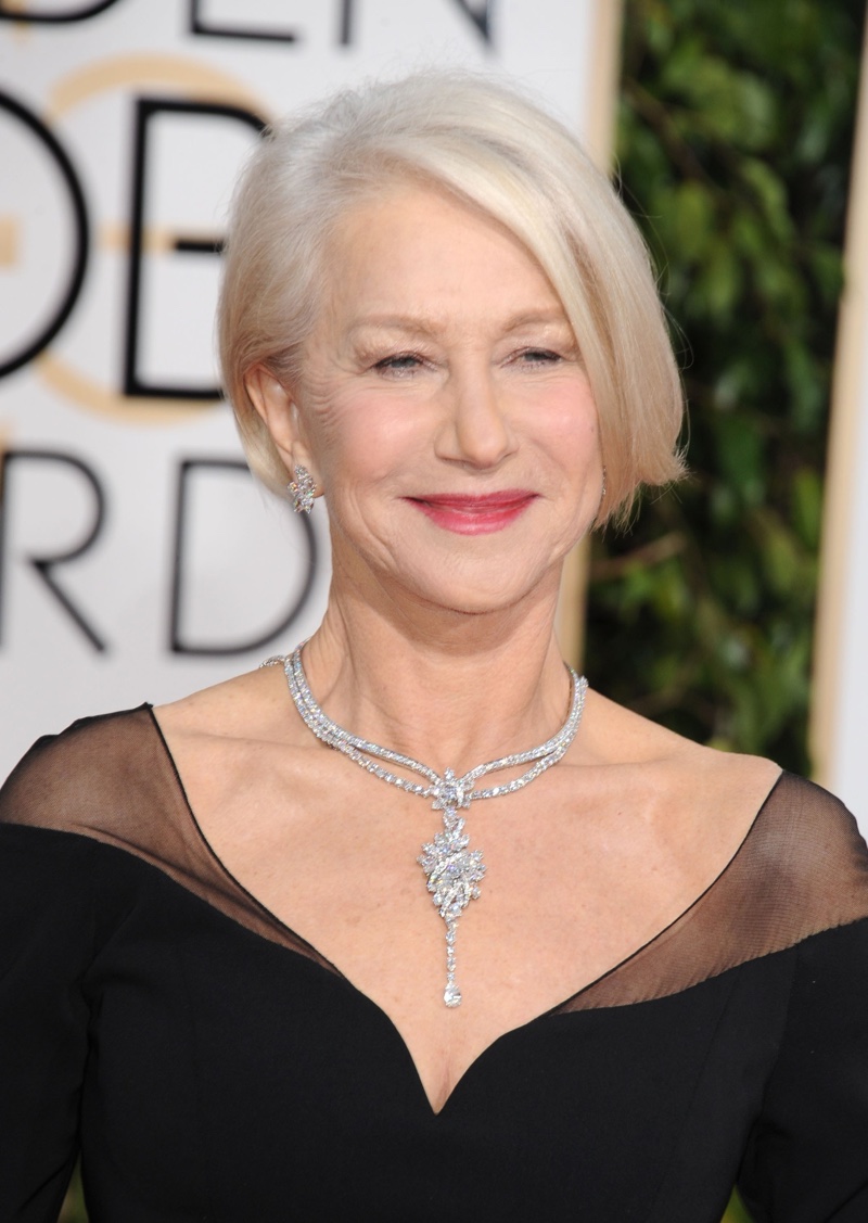 Helen Mirren Harry Winston Jewelry