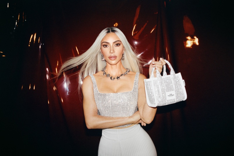 Kim Kardashian Blonde Marc Jacobs Resort 2023 Ad