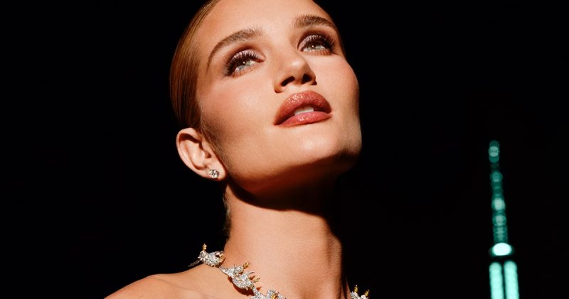 Rosie Huntington-Whiteley Tiffany Co Holiday 2023 Featured