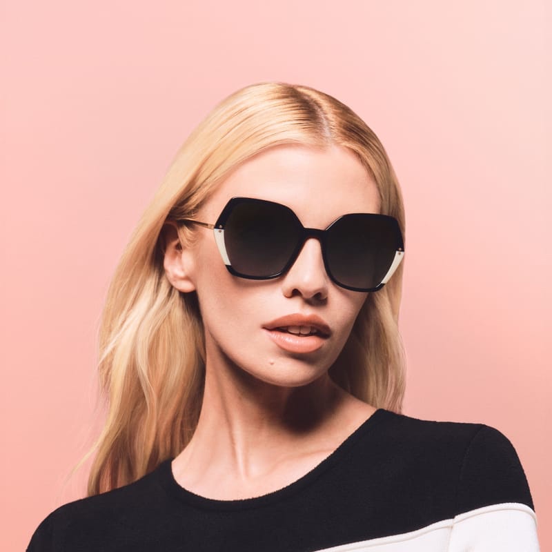 Stella Maxwell Carolina Herrera Eyewear Fall 2023 Ad