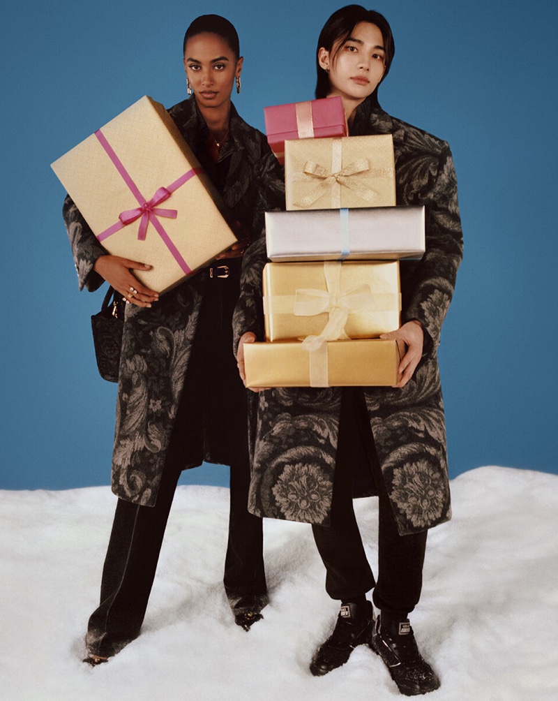 Versace Holiday 2023 Campaign