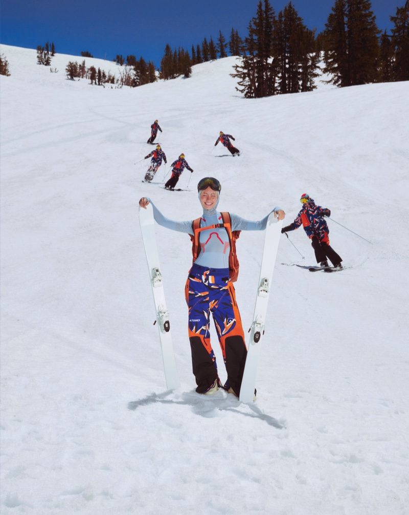 adidas Stella McCartney Ski Winter 2023 Campaign