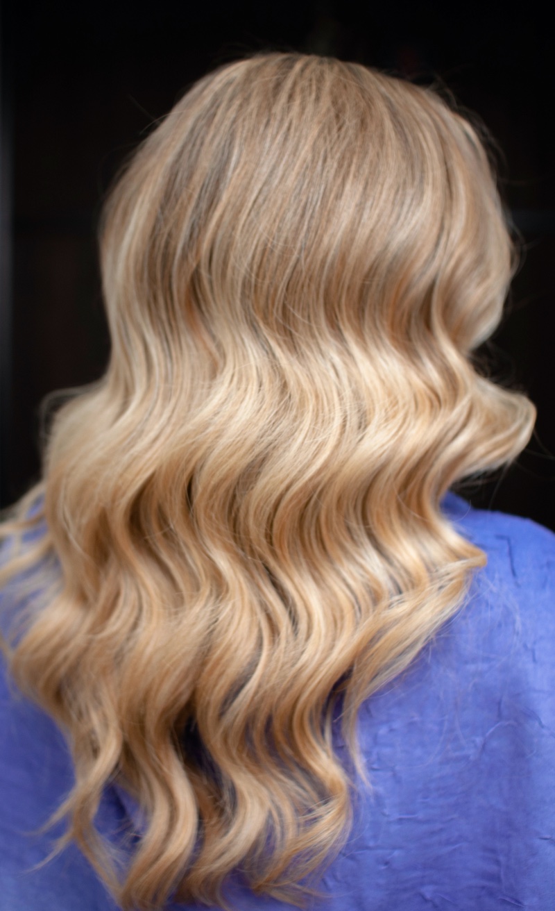 Champagne Blonde Hair Color