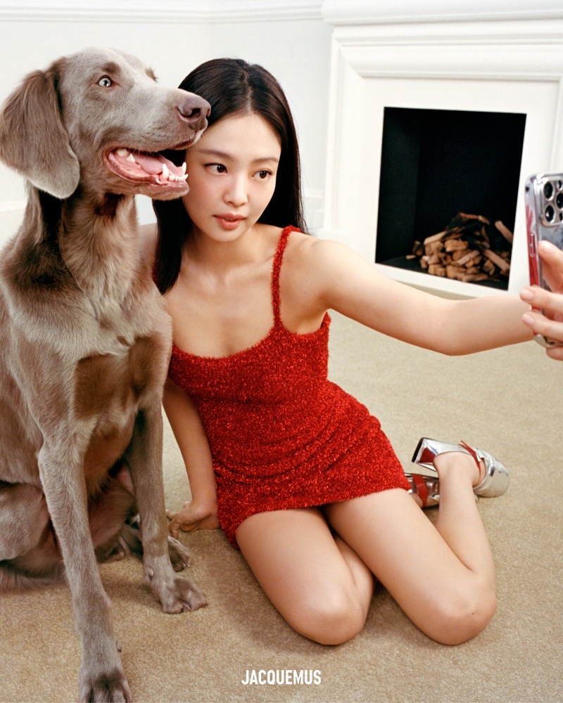 Jennie Jacquemus Holiday 2023 Ad Campaign