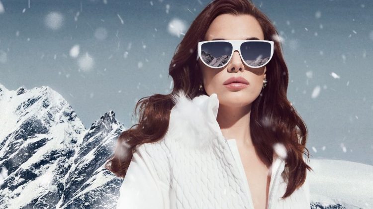 Linda Farrow’s White Christmas Eyewear is Winter Luxe