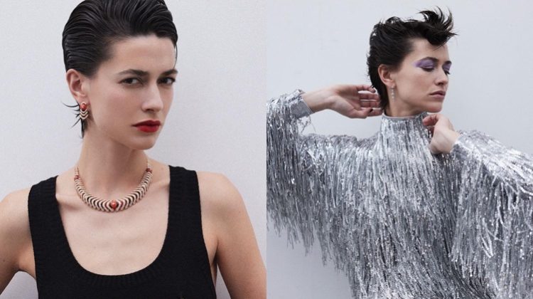 Louise de Chevigny Shines in Cartier for SCMP Style