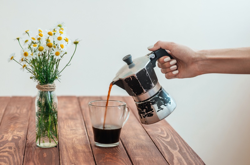 Pouring Coffee