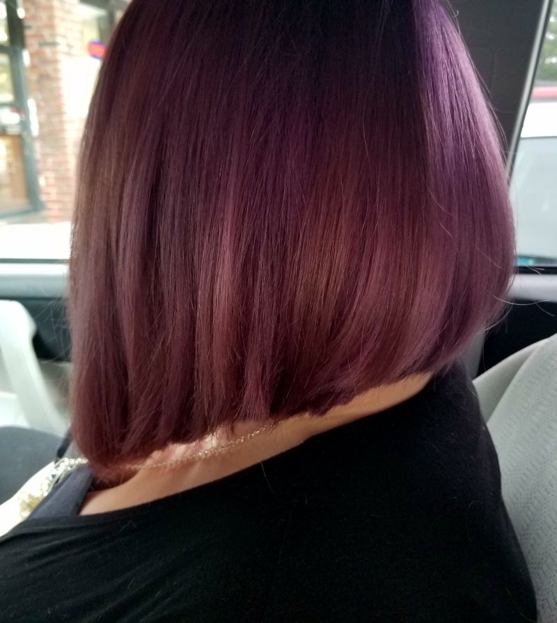 Red Violet Hair