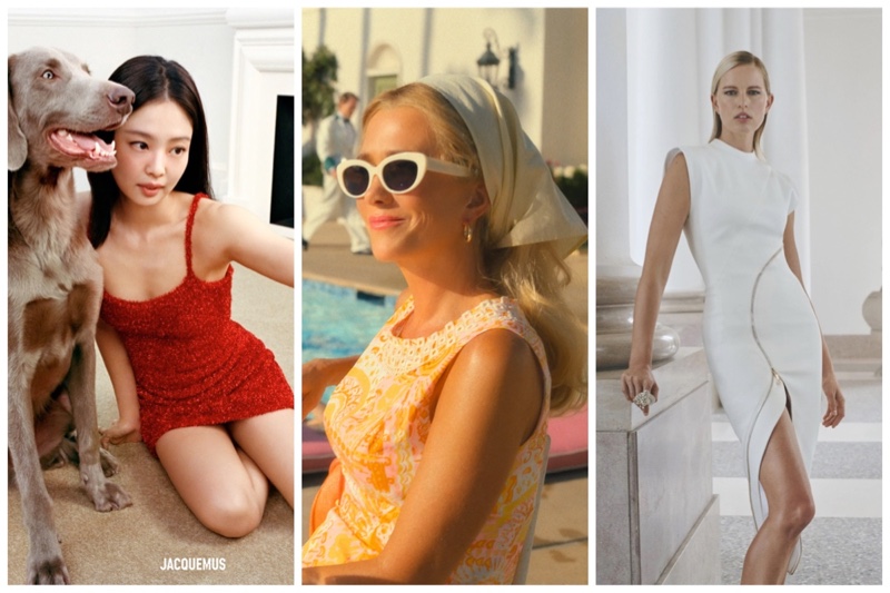 Week in Review: Jennie for Jacquemus holiday 2023 campaign, Kristen Wiig in Apple TV's Palm Royale and Karolina Kurkova for Genny fall-winter 2023 campaign.
